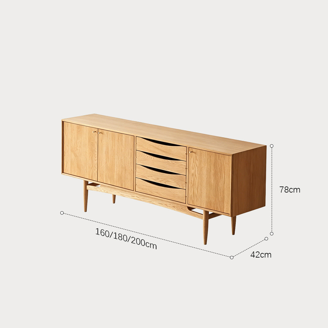 Ivan Natural Oak Sideboard