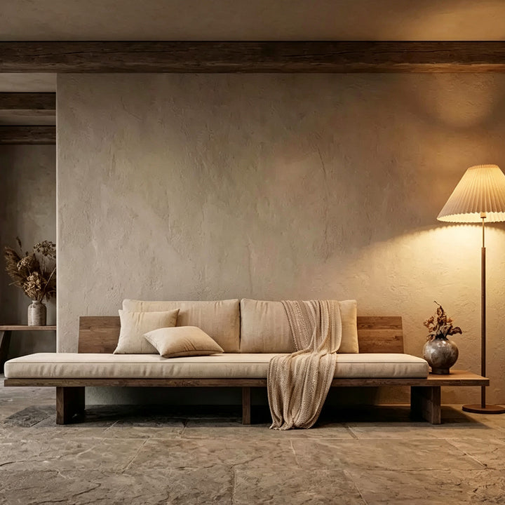 Knox Natural Linen Sofa