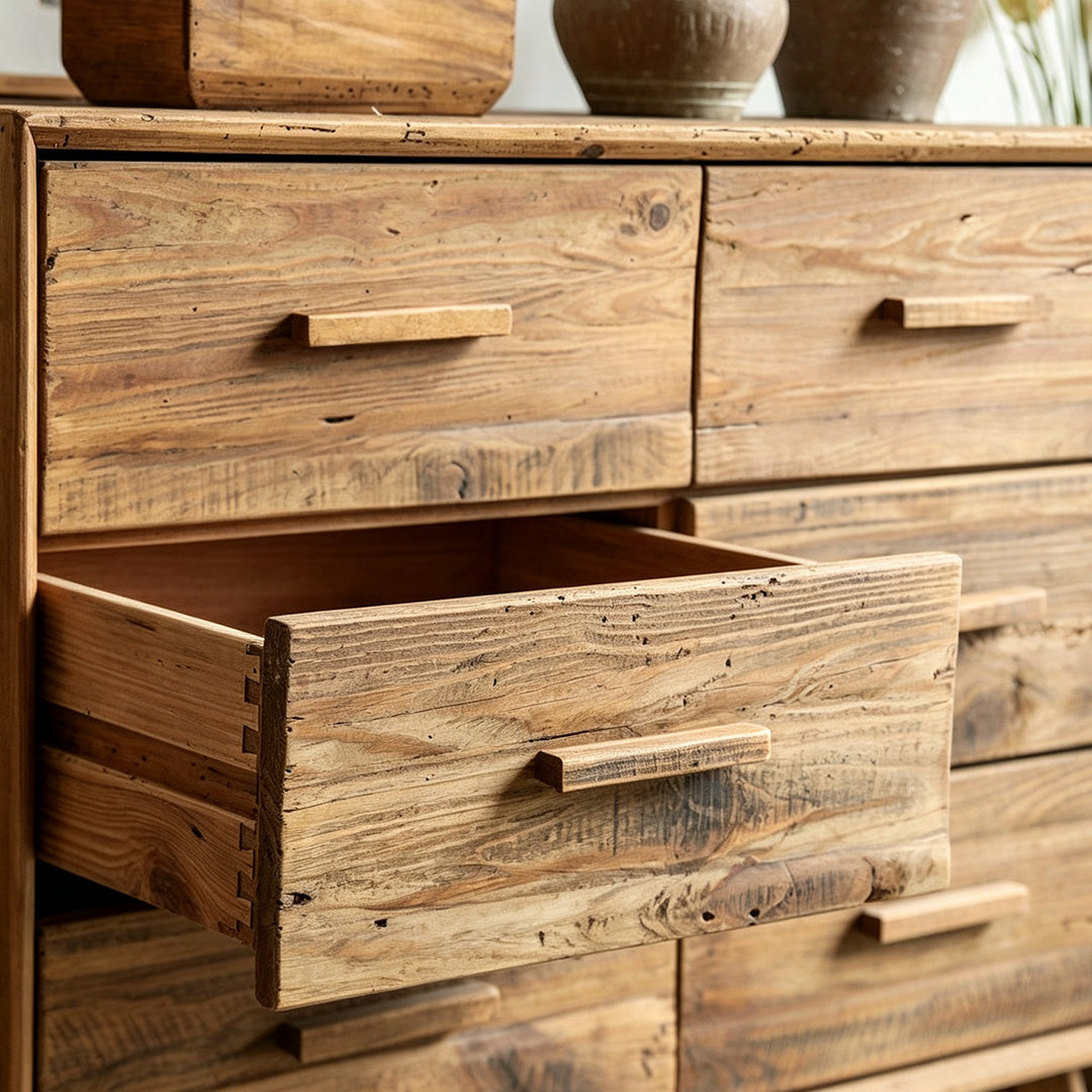 Ivor Oak Six-drawer Chest