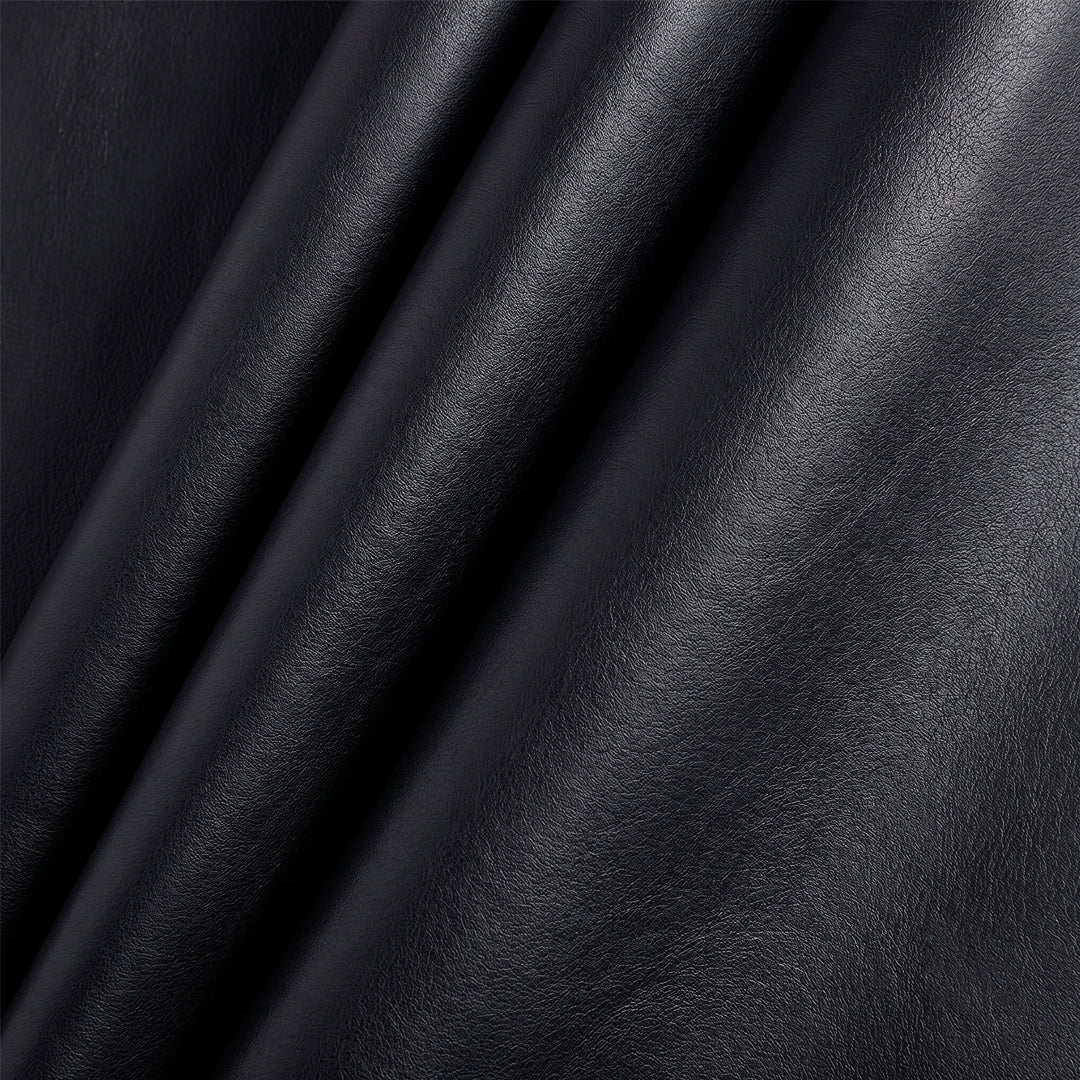Laurel Black Leather and Oak Dining Chair
