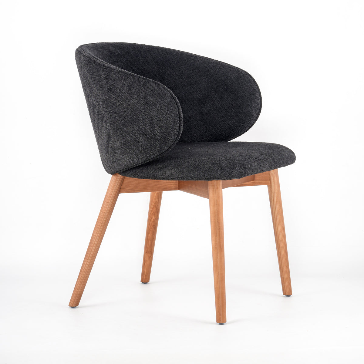 Modern Design Solid Wood Dining Chair With Leather High Quality Indoor Home Furniture With Cooling Feature