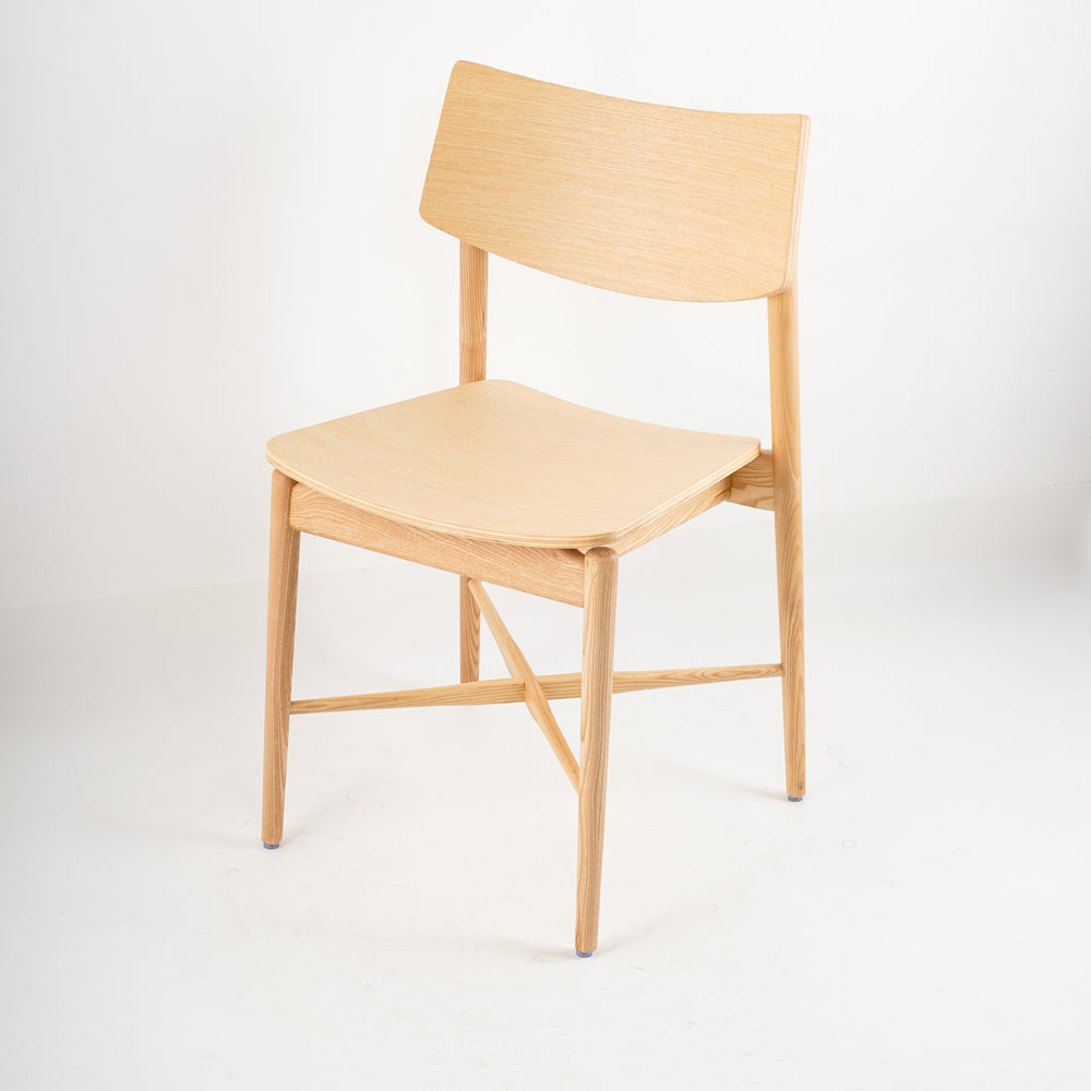 Solid American Ash Wood Dining Chair Modern Nordic French Style For Home School Office Or Bathroom Use