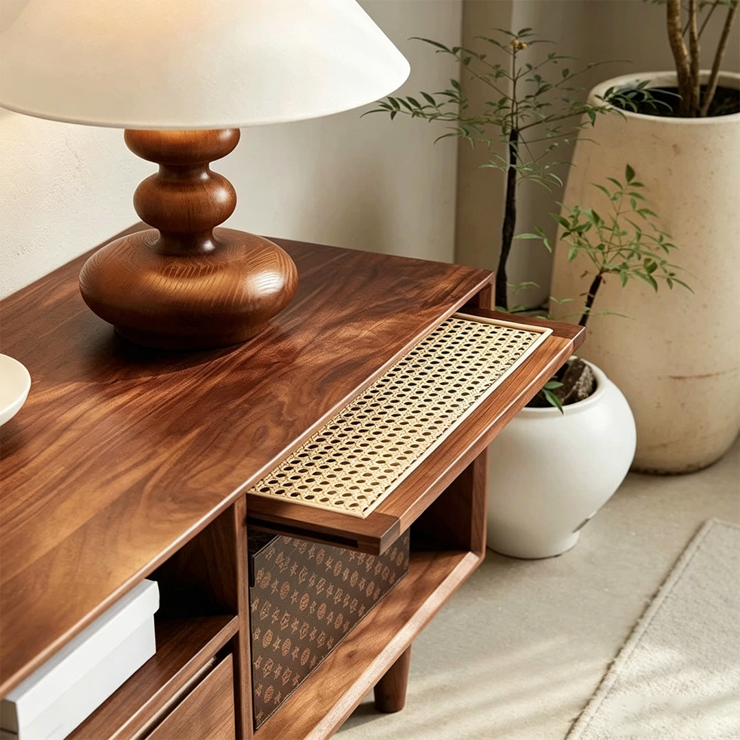 Max Black Walnut TV Unit
