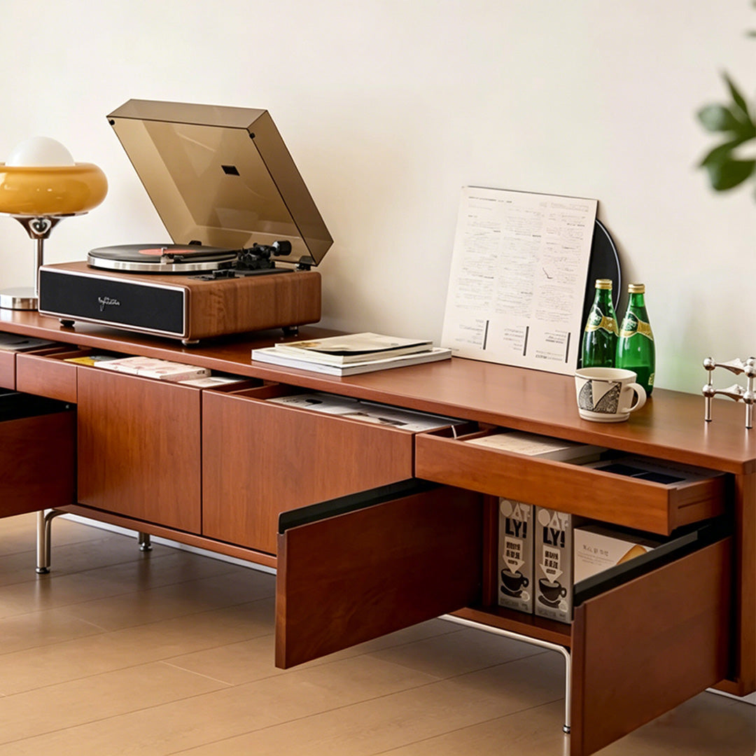Lewis Cherry Wood Sideboard