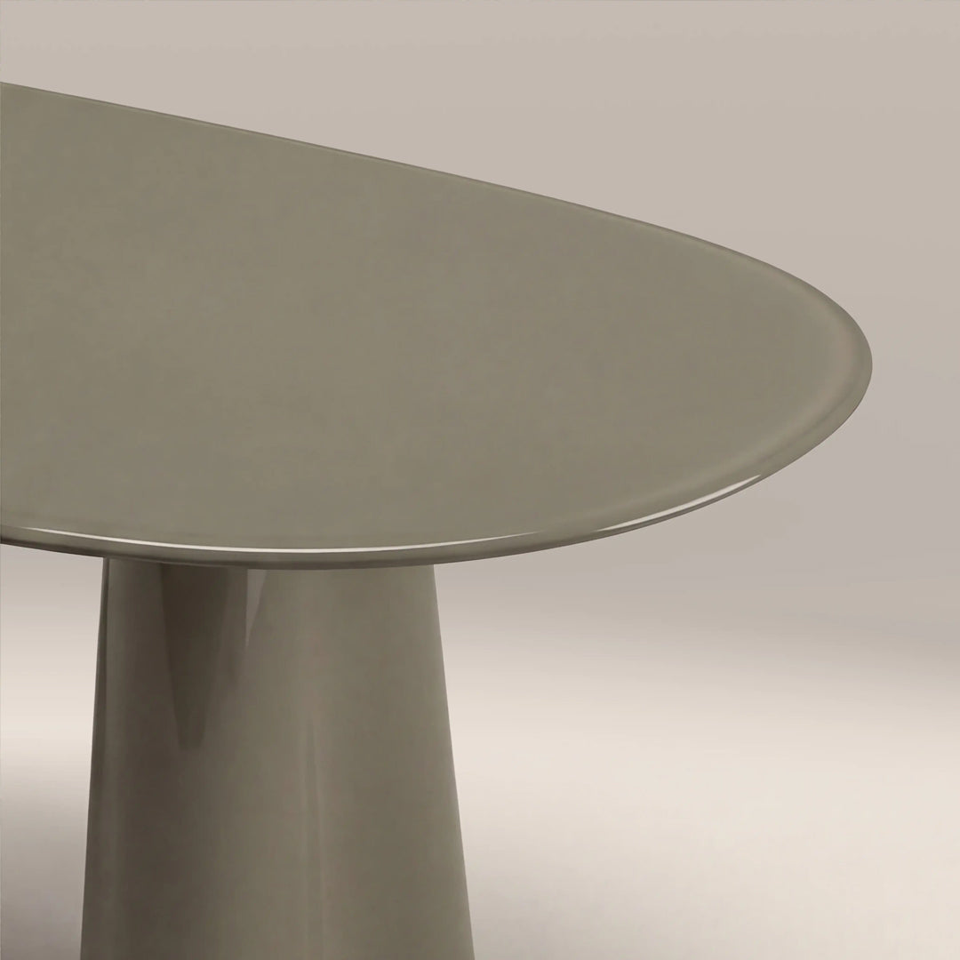Sedgwick Taupe Sculptural Dining Table