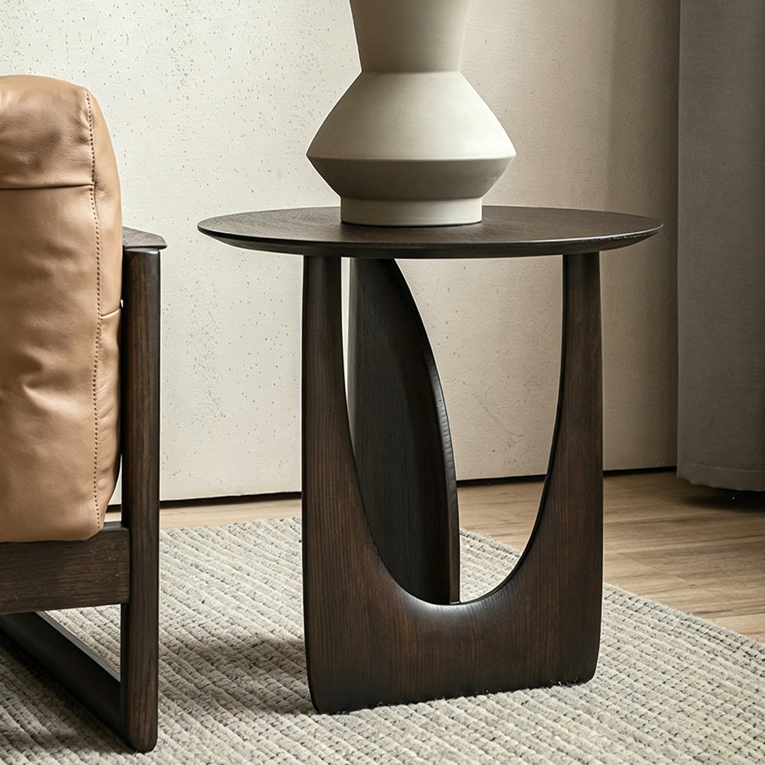 Callum Dark Wood Accent Table