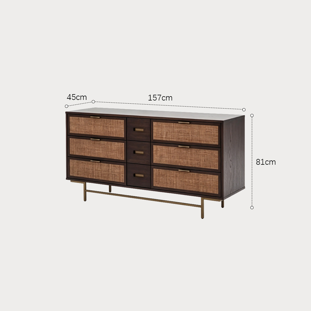 Ian Brown Textured Drawer Sideboard