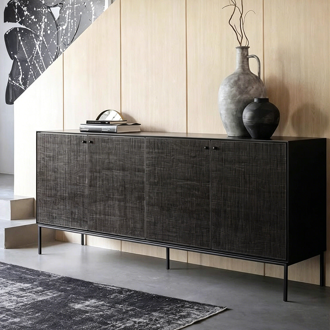 Warren Black Hardwood Sideboard