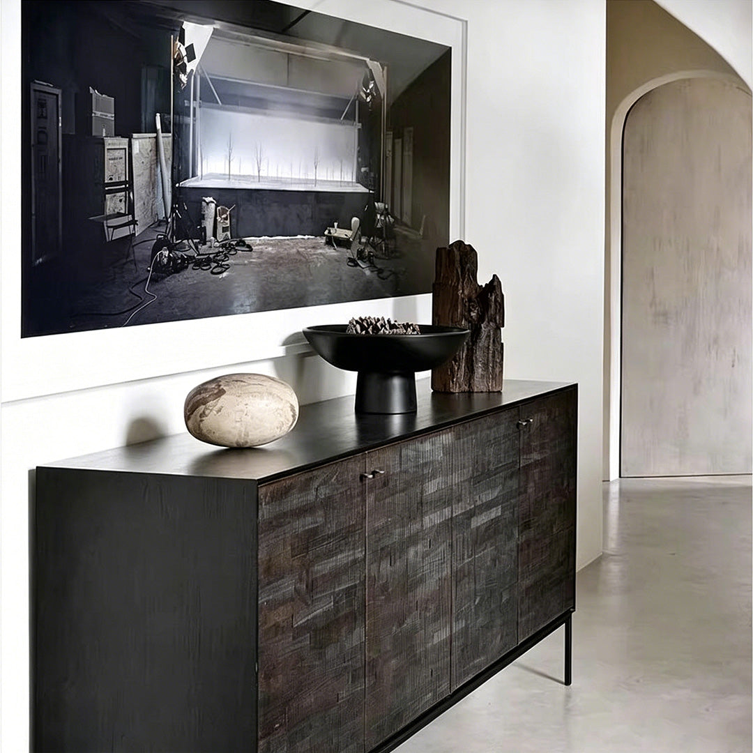 Warren Black Hardwood Sideboard