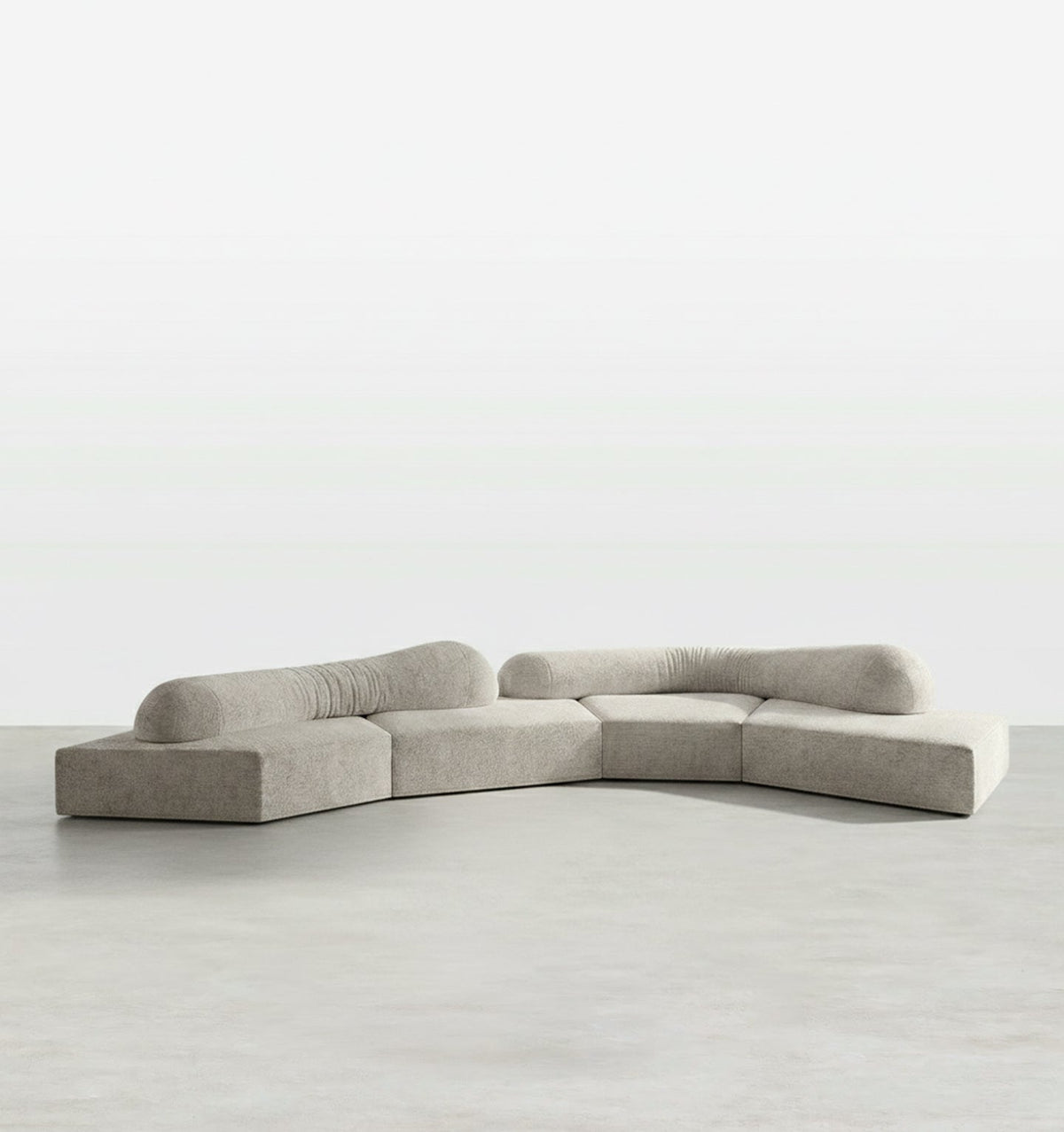 Lumi Modular Cloud Three Seater Sofa-Weilai Concept