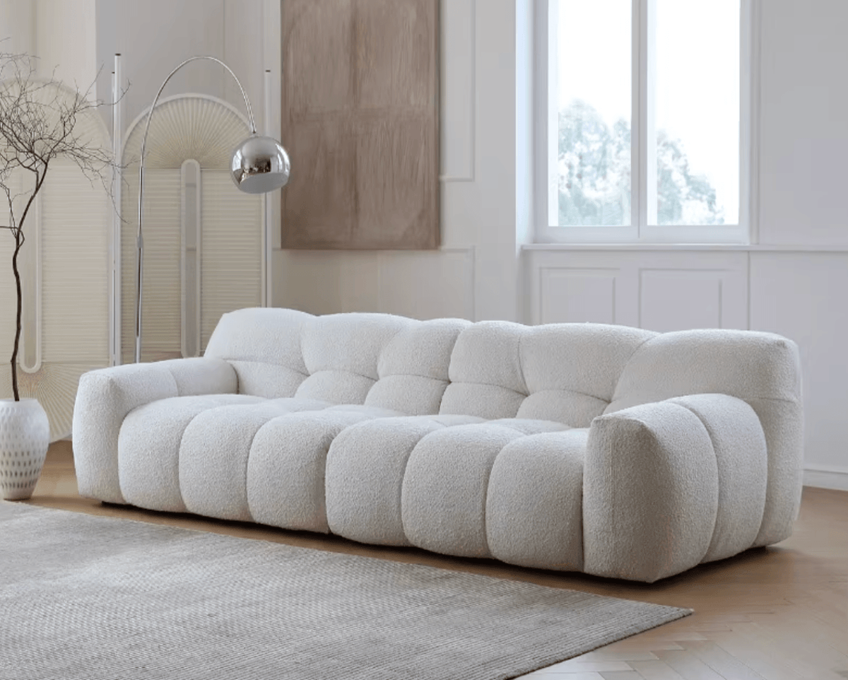 Cora Cloud Two/Three Seater Sofa, Boucle