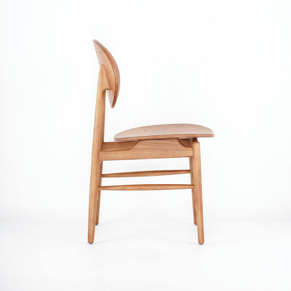 American Midcentur Modern Design Solid Walnut Dining Chair For Restaurant Living Room School Home Office Bathroom Use