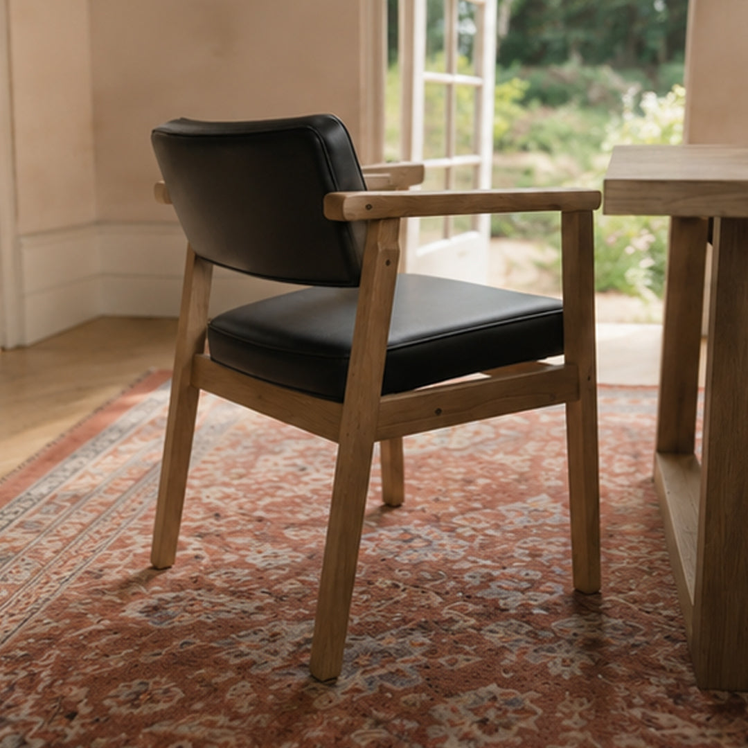 Thatcher Natural Wood Frame Dining Chair ,Wood