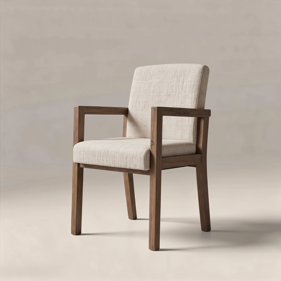Fulbourn Beige Upholstered Armchair