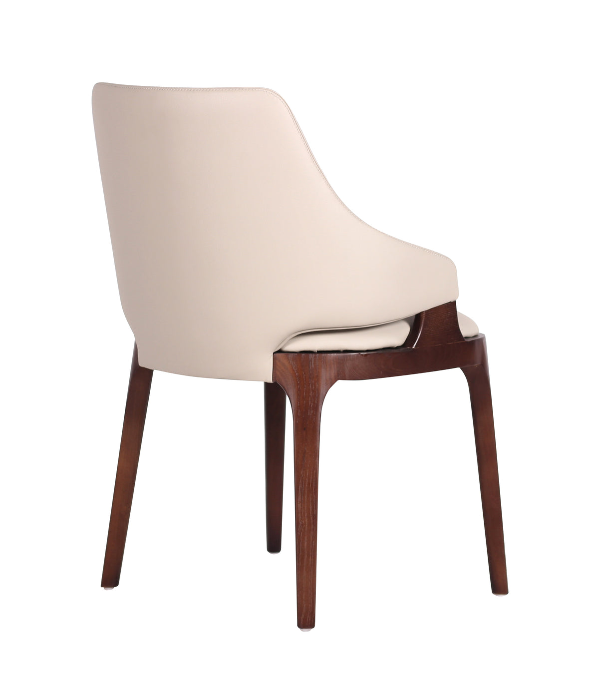 Simple Design Nordic Dining Chair Dining Room Furniture Ash Solid Wood Padded Seat Restaurant Dining Chairs For Commercial