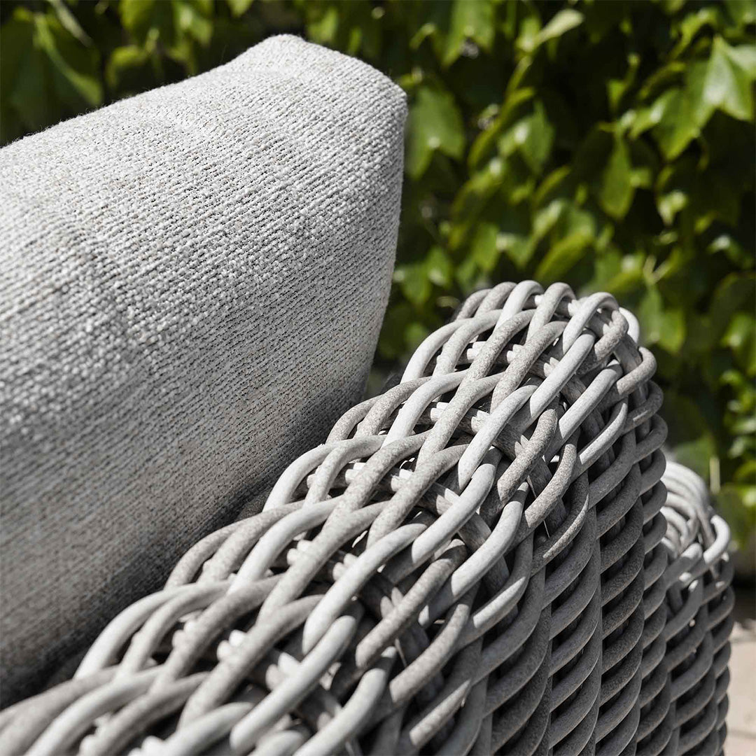 Ellery Grey Wicker Outdoor Sofa Set