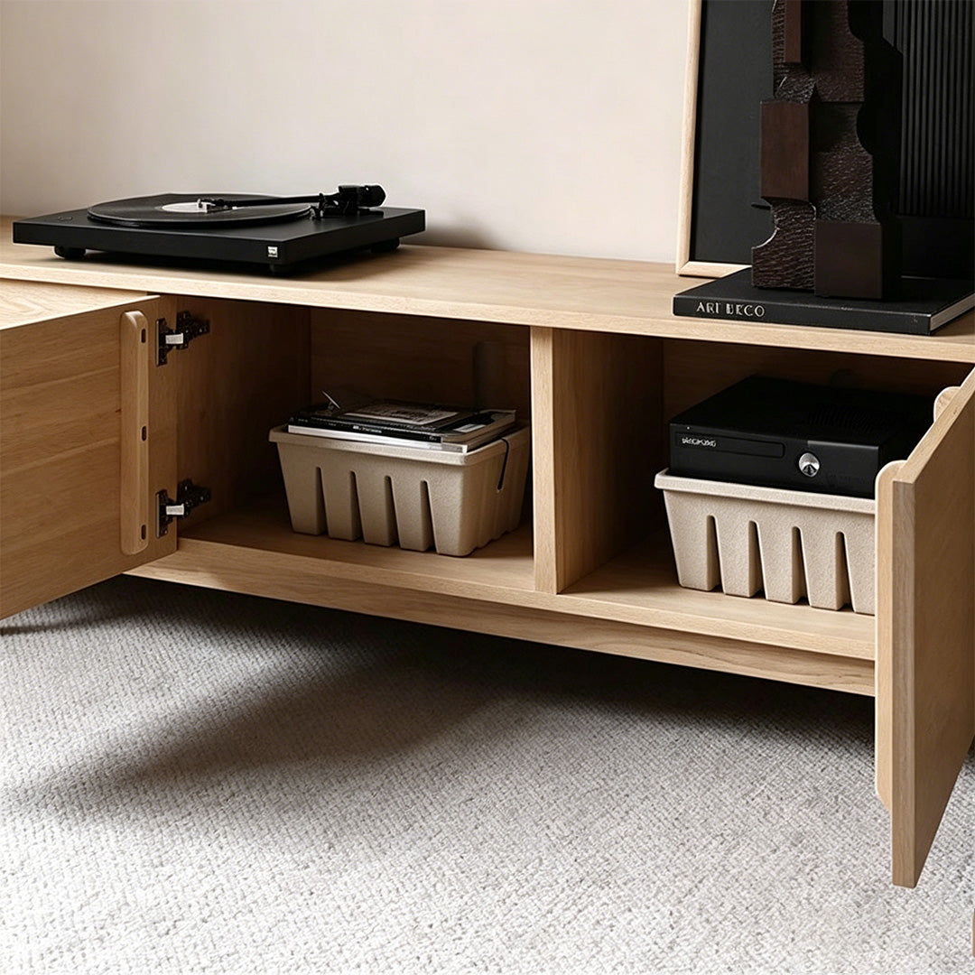 Ellis Natural Oak Media Unit