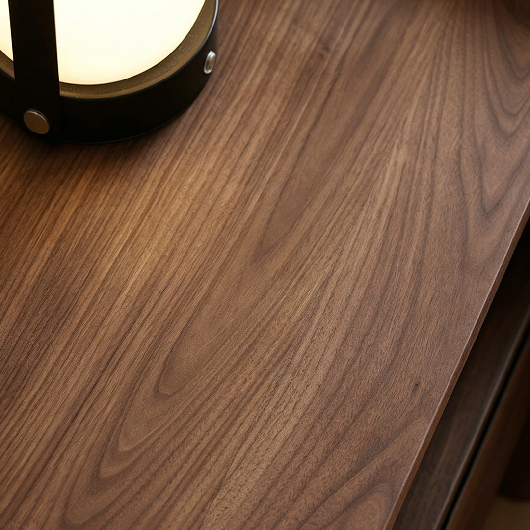 Elden Walnut Bedside Table