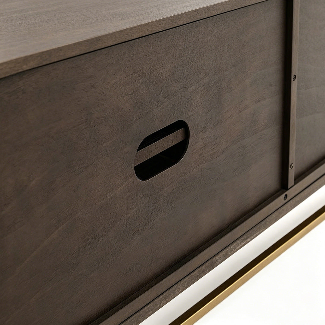 Dylan Natural Woven Rattan Media Console