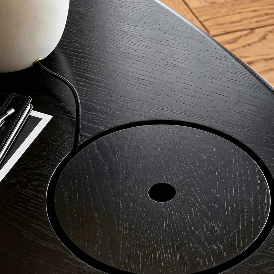 Ford Black Matte Office Desk