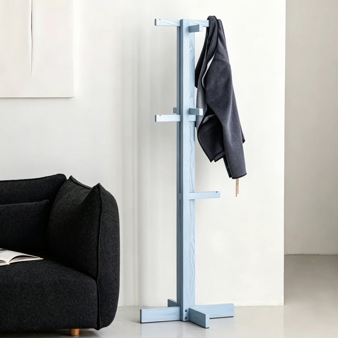 Garrett Black Oak Coat Stand Hooks