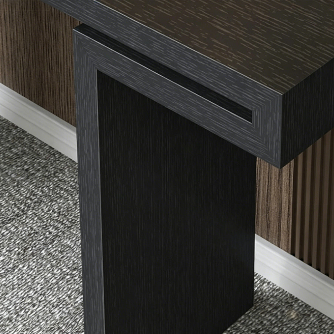 Clay Dark Wood Console Table