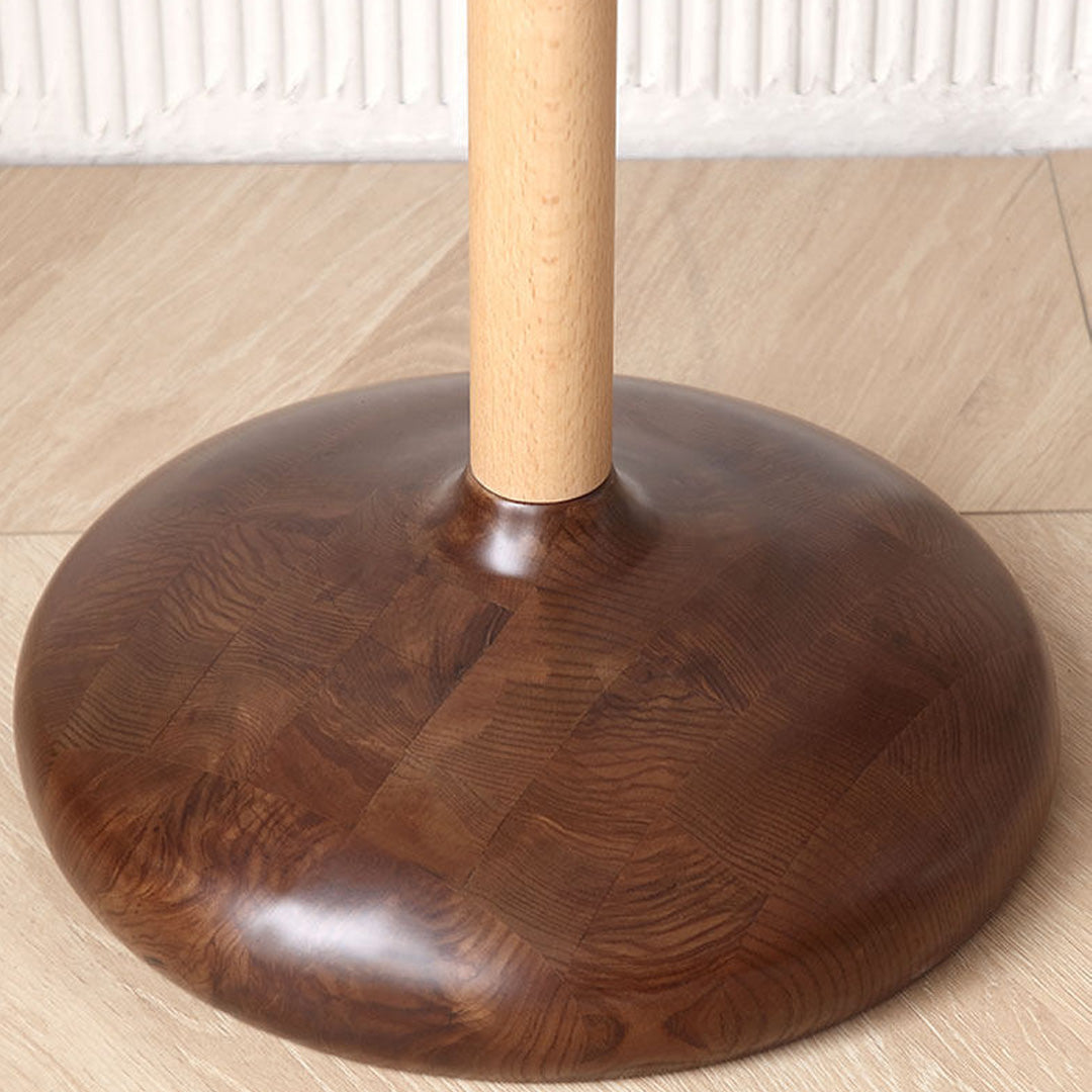 Julian Two-tone Wood Coat Stand With Basket
