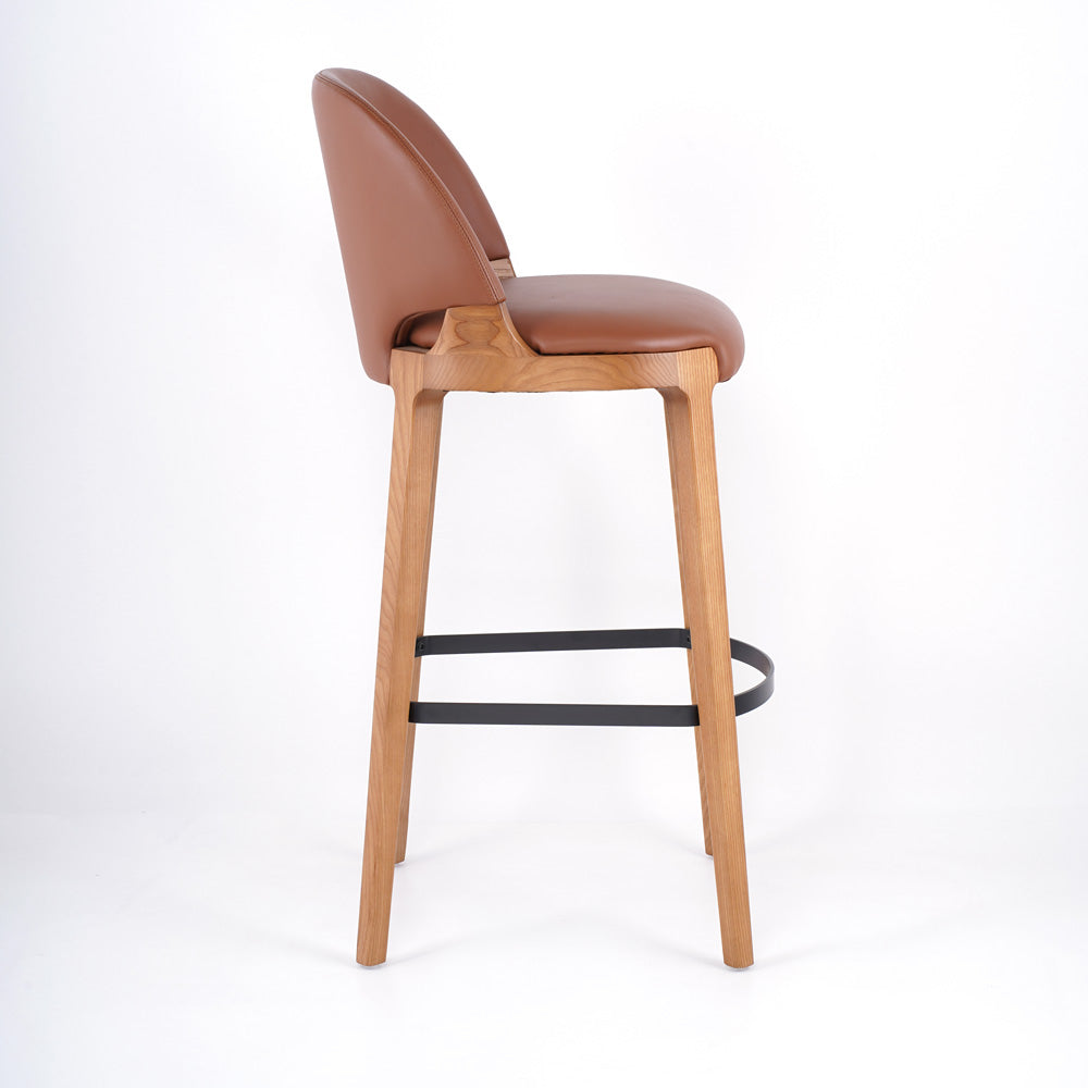 The Store Sells More Than Hot Bar Stool High Chair Ever Month Factory Mass Produces Hot-selling Nordic High-quality PU Leather