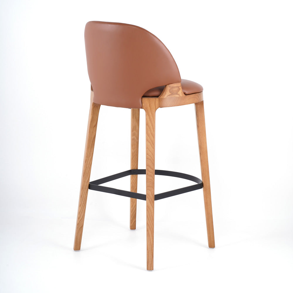The Store Sells More Than Hot Bar Stool High Chair Ever Month Factory Mass Produces Hot-selling Nordic High-quality PU Leather