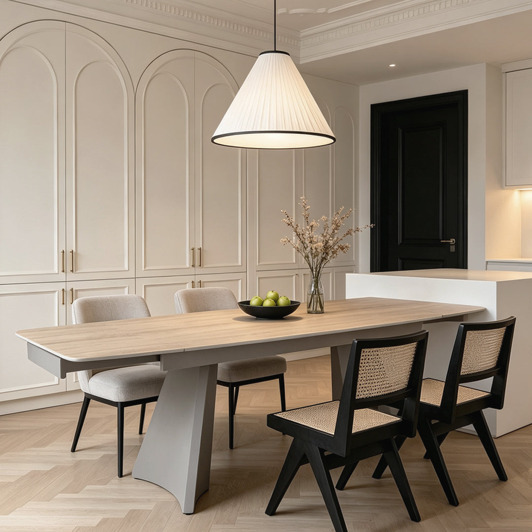 Maja Neutral Tone Dining Table