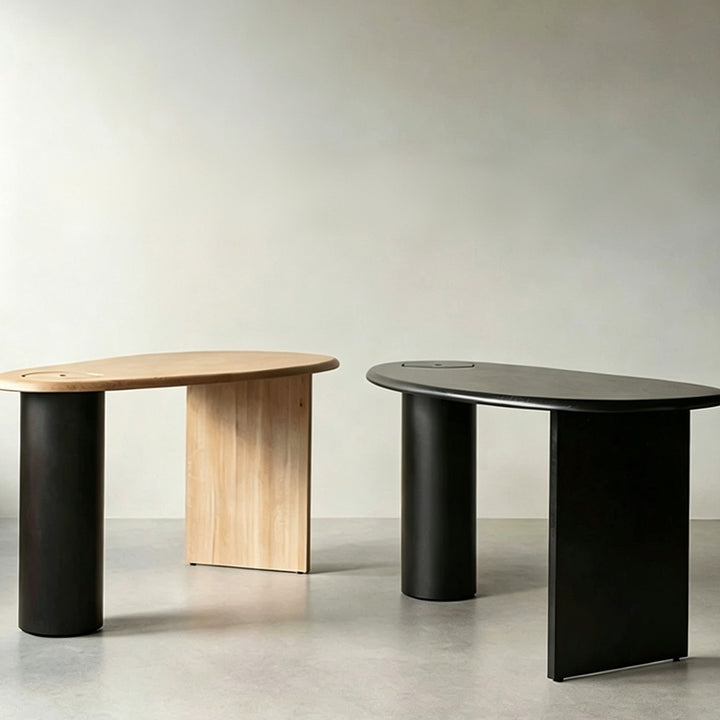 Ford Black Matte Office Desk