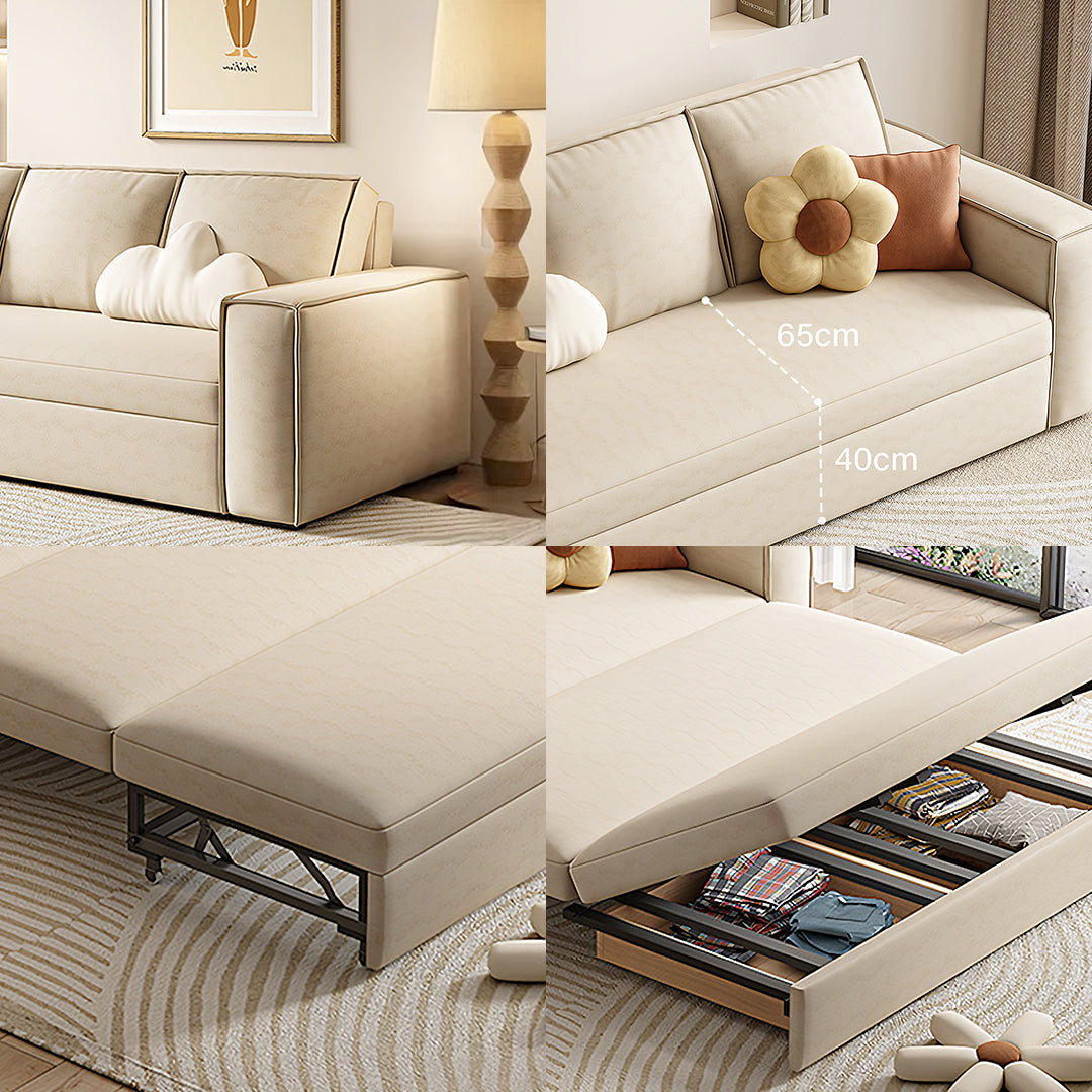 Modern Two Seater Sofa Bed For Minimalist Living Spaces