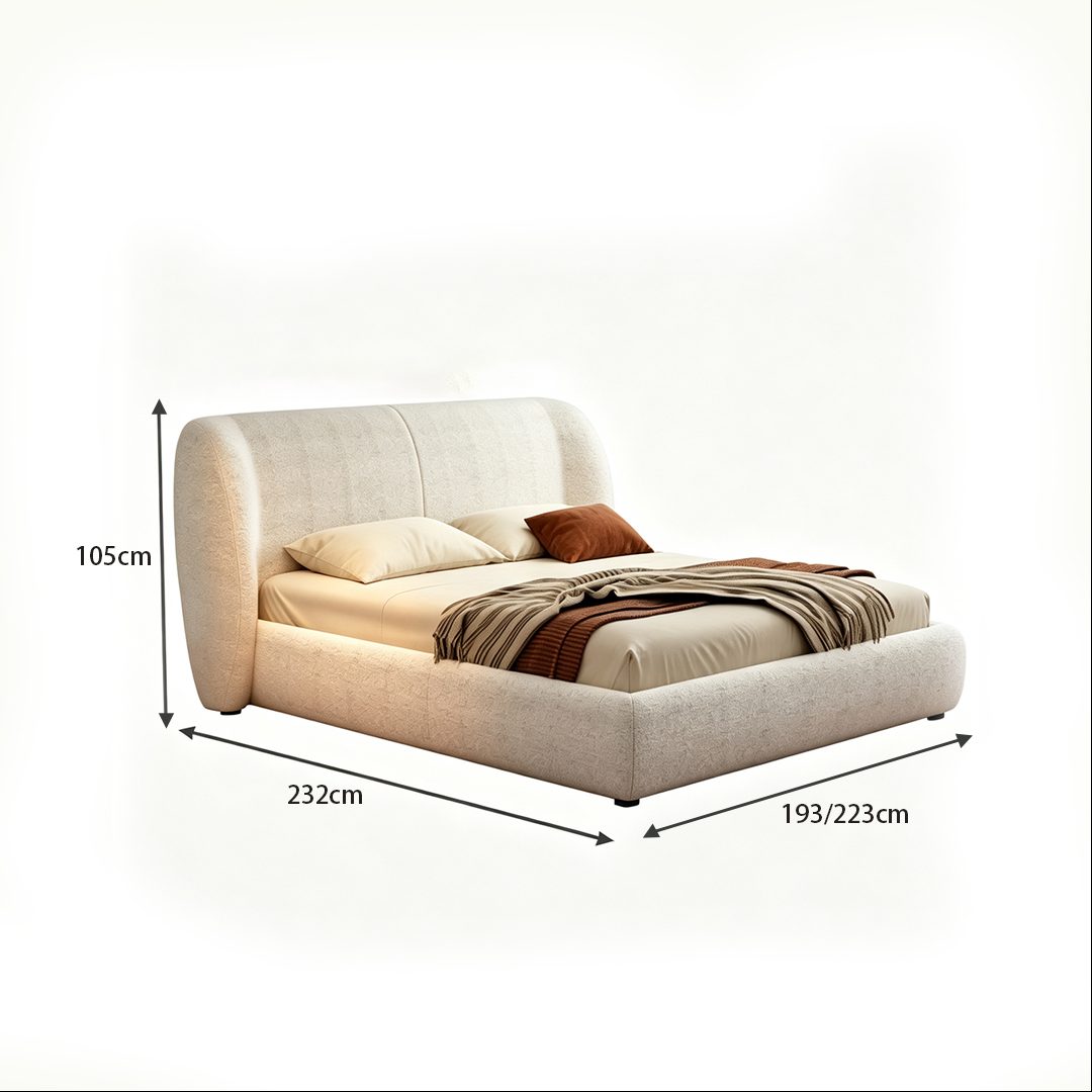 Luna Upholstered Bed Frame 产品图 8
