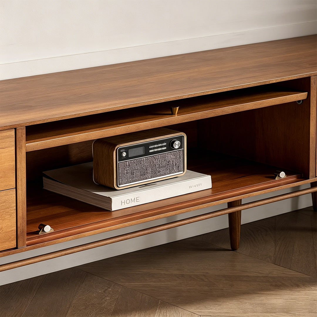 Billy Walnut Wood Sideboard