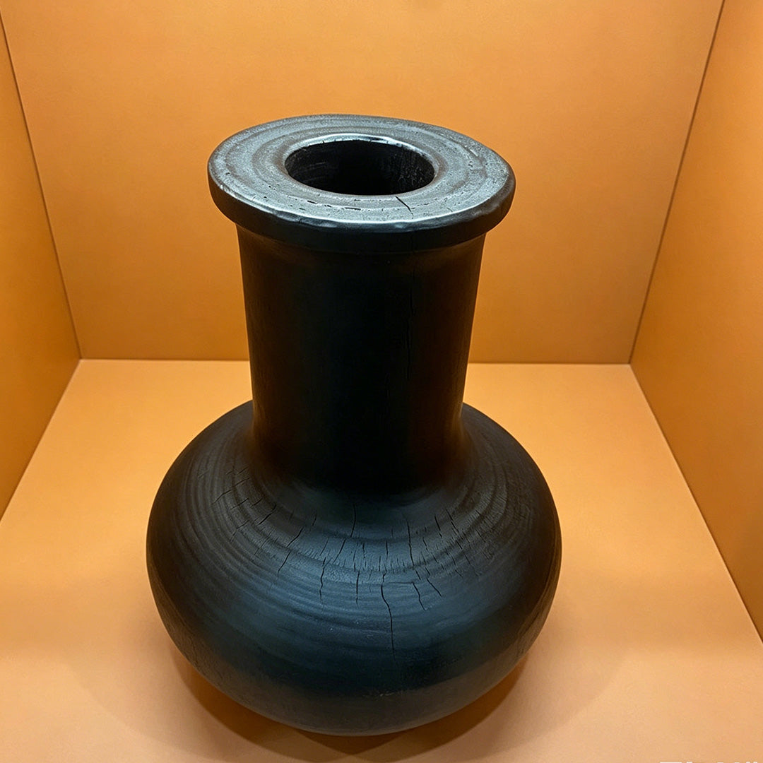 Brinley Matte Black Ceramic Vase