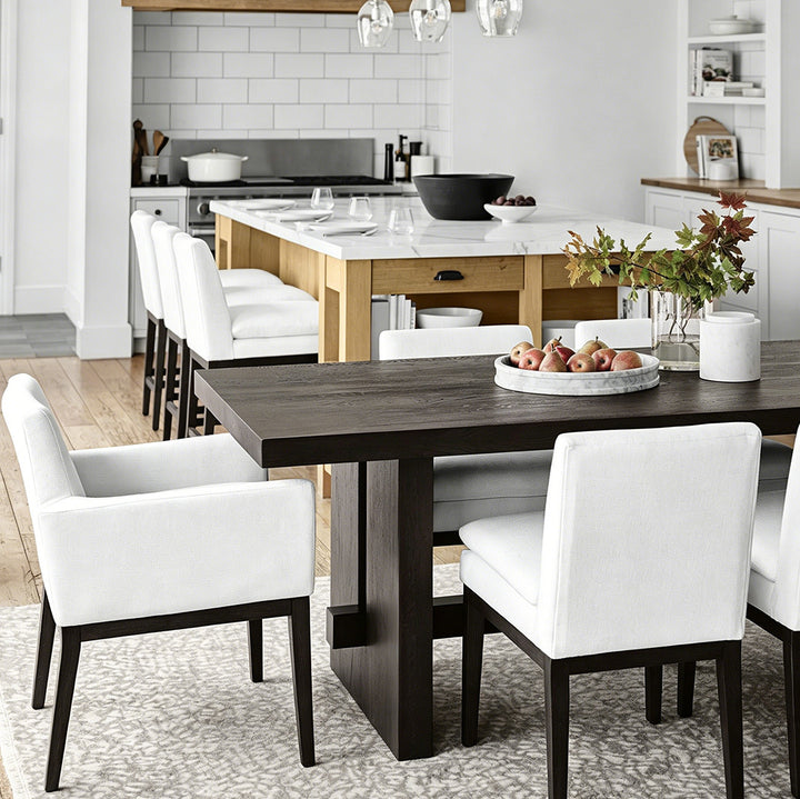 Declan Charcoal Oak Dining Table