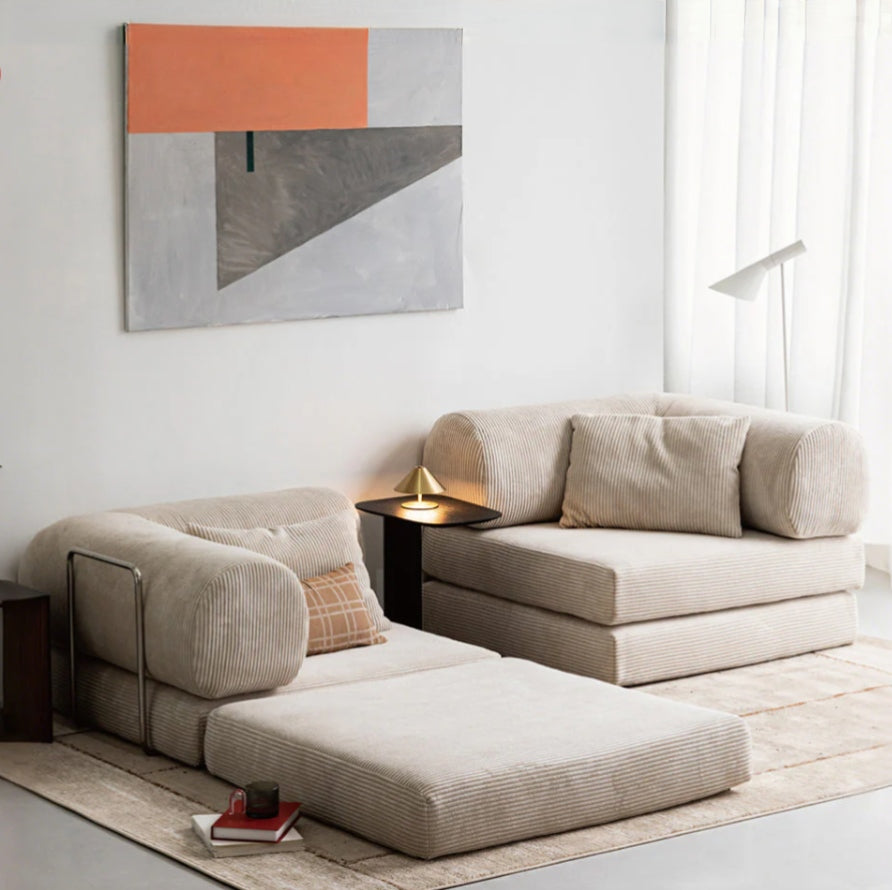 Stylish Foldable Lazy Sofa Bed