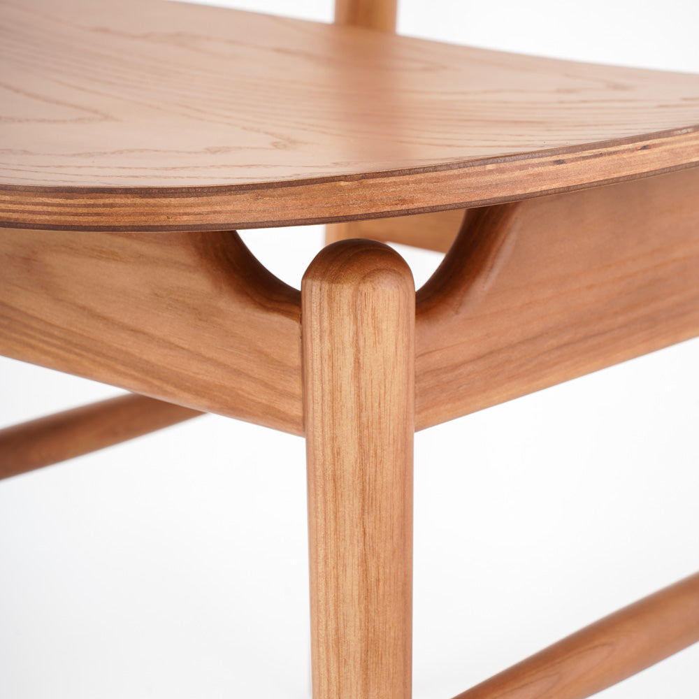 American Midcentur Modern Design Solid Walnut Dining Chair For Restaurant Living Room School Home Office Bathroom Use