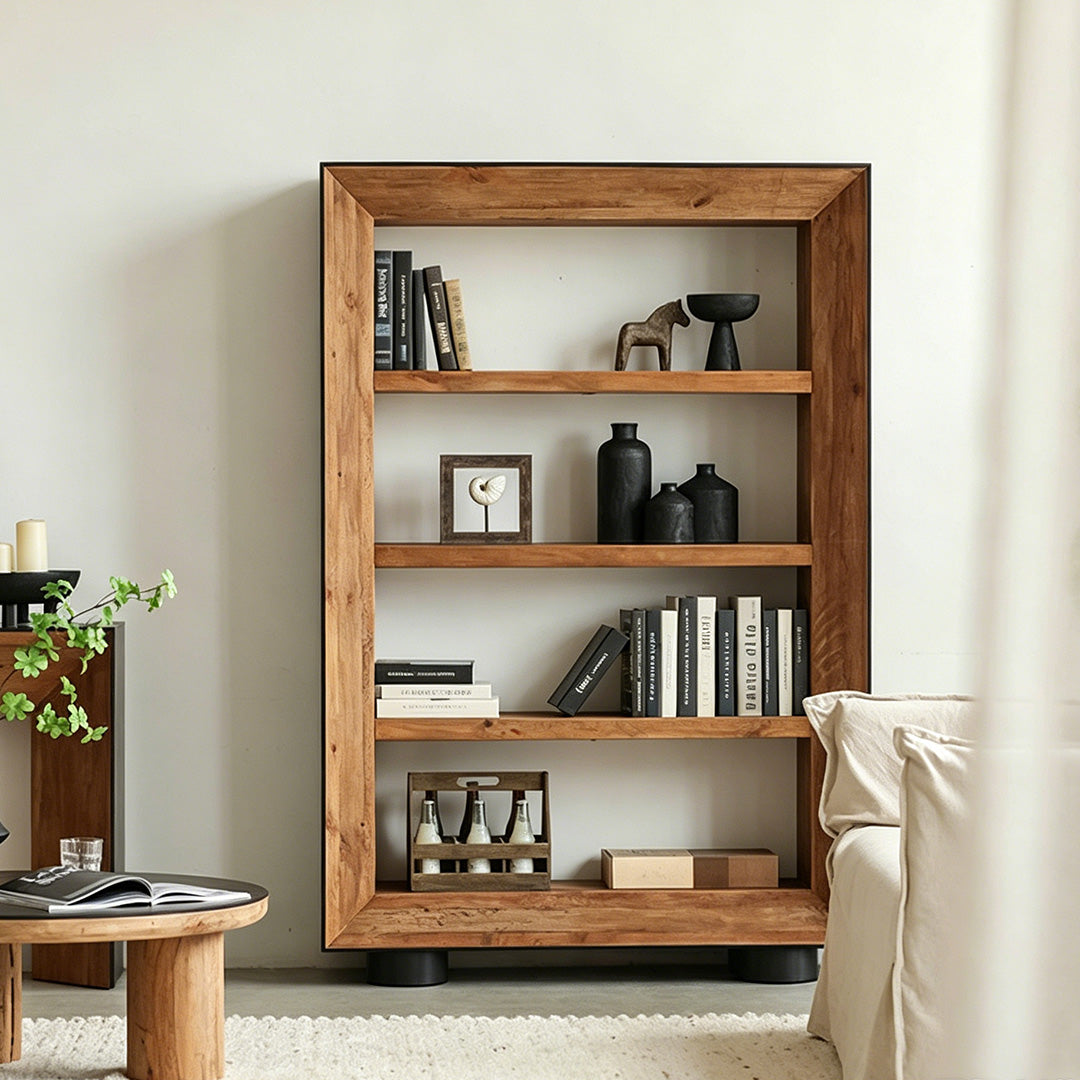 Aiden Honeywood Large Open Shelf Bookcase