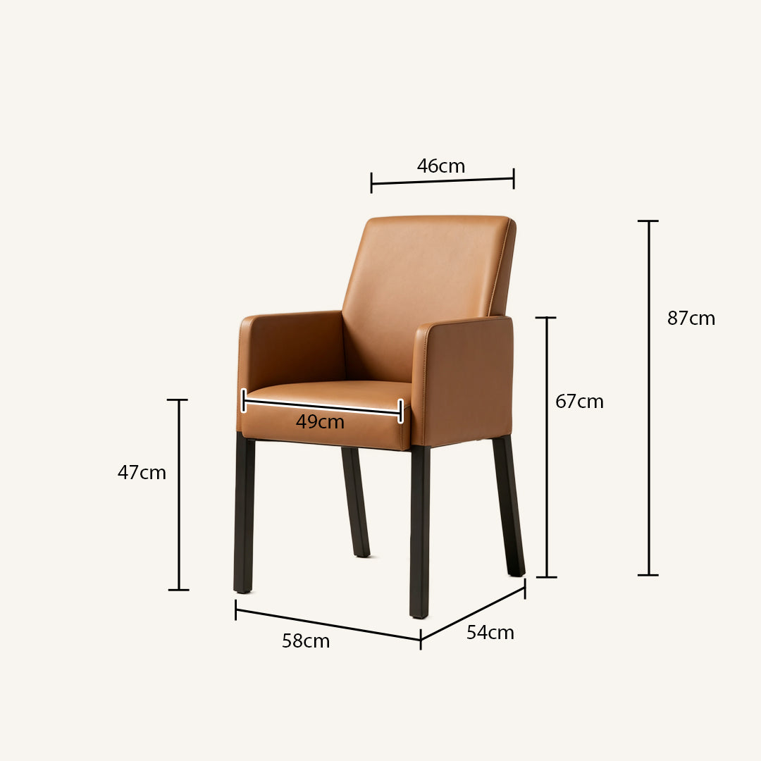 Kai Tan Leather Armchair