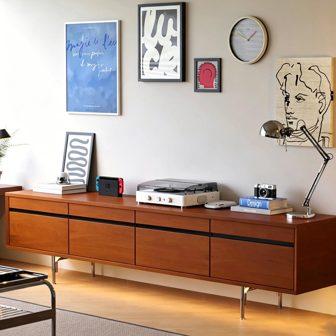 Lewis Cherry Wood Sideboard