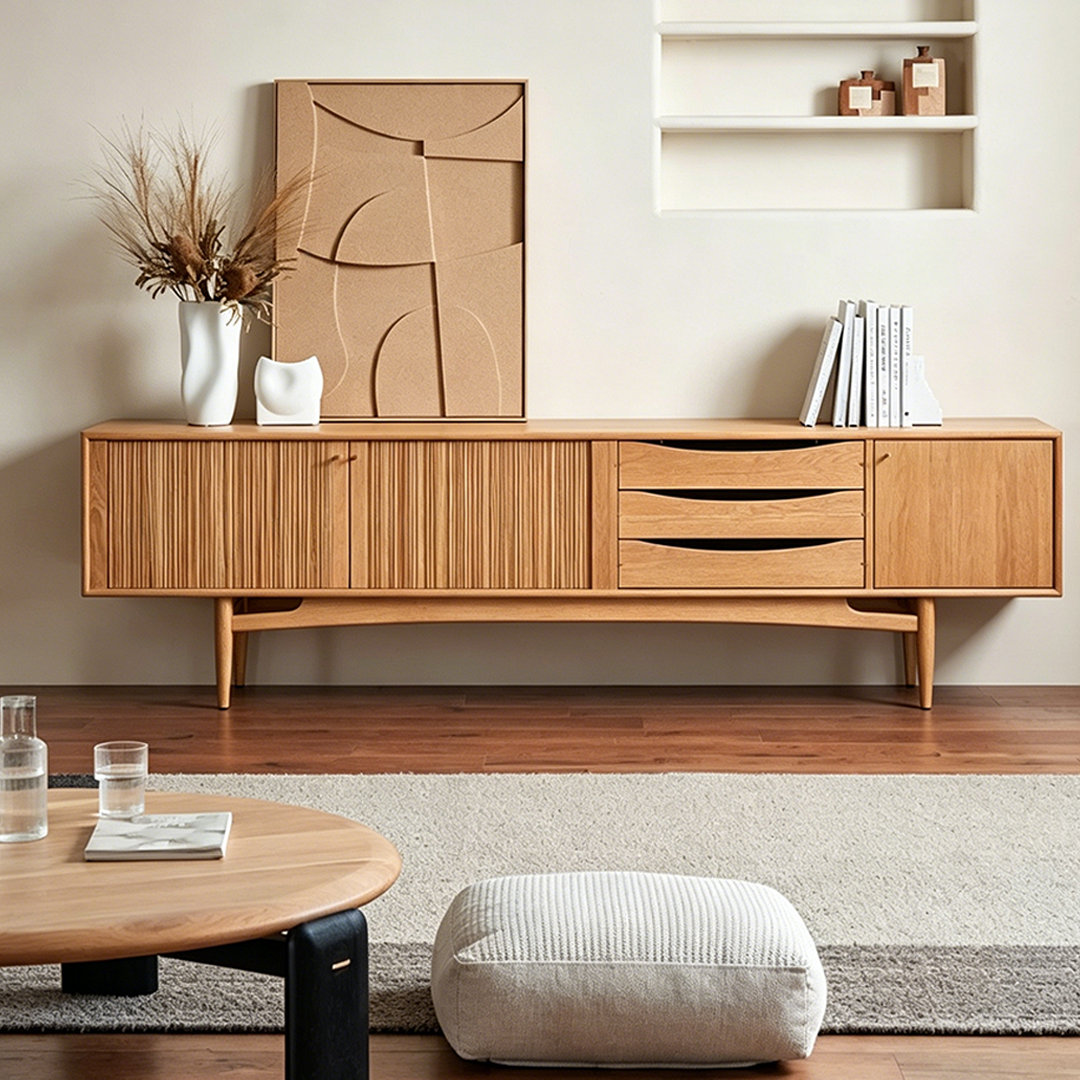 Tom Ebony Wood Sideboard