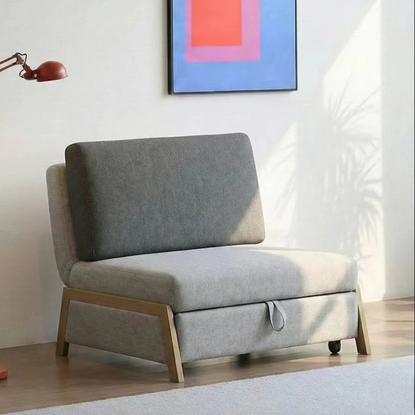 Stylish Single Sofa Bed Chair With Storage