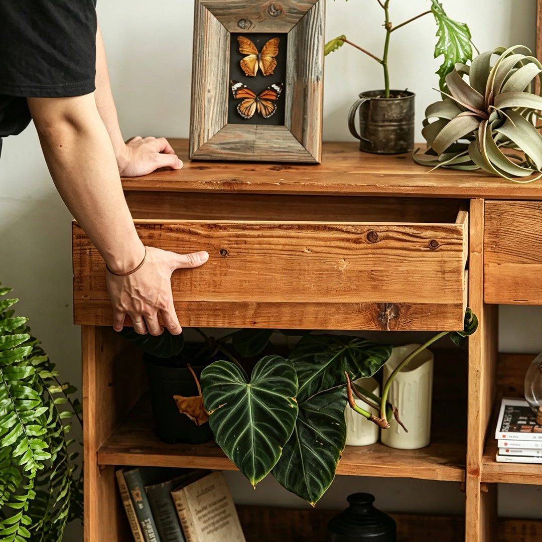 Hart Warm Wood Storage Sideboard