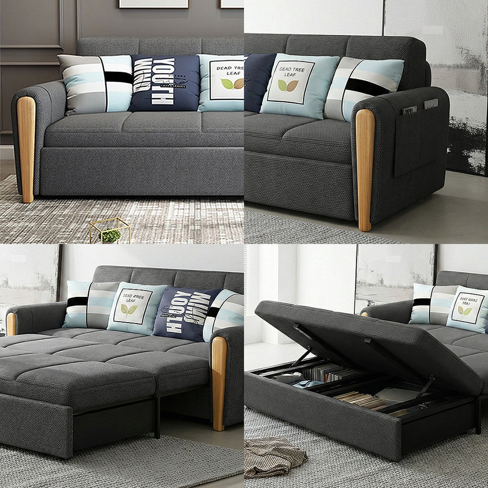 Modern Minimalist Sofa Bed With Storage