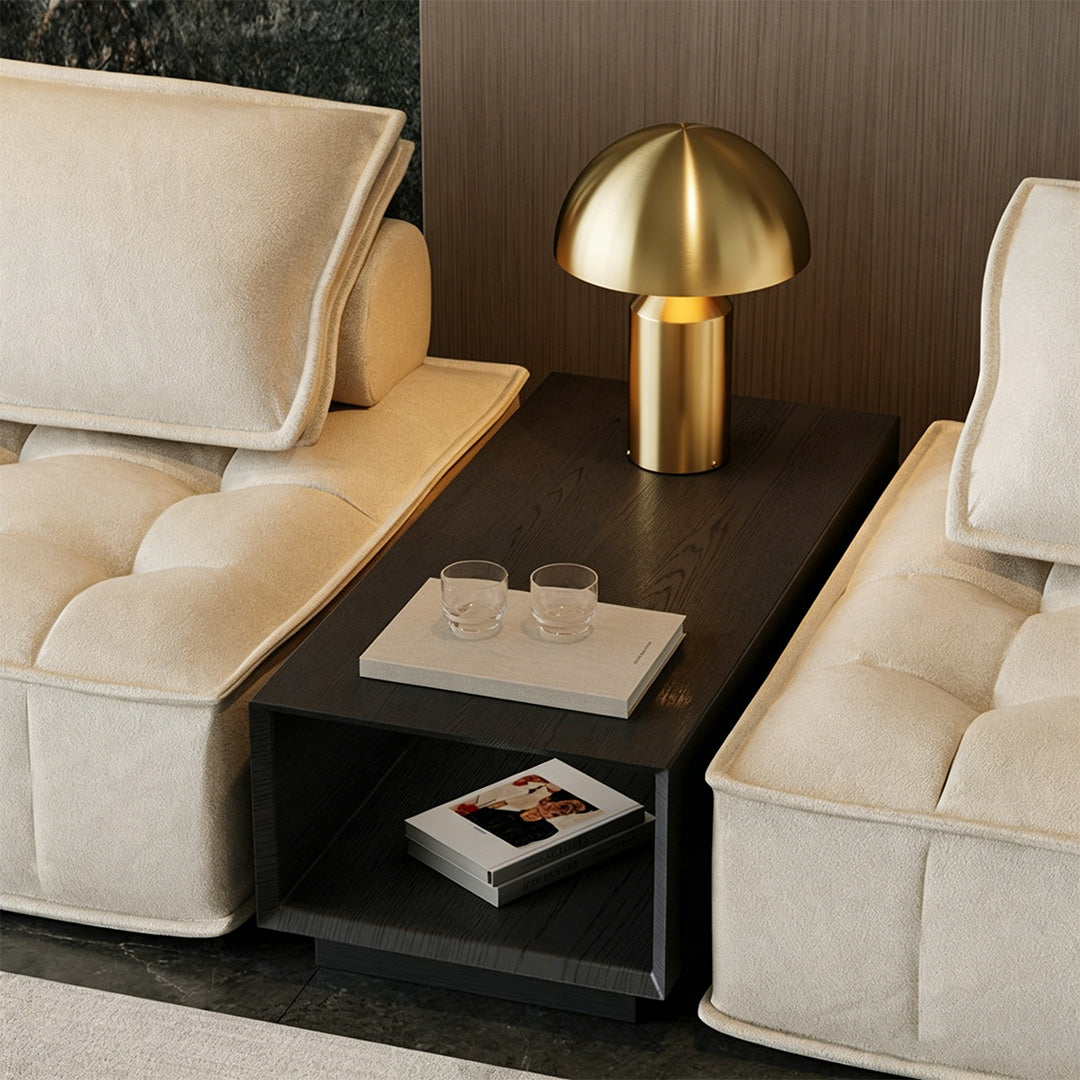 Dillon Black Wood Side Table