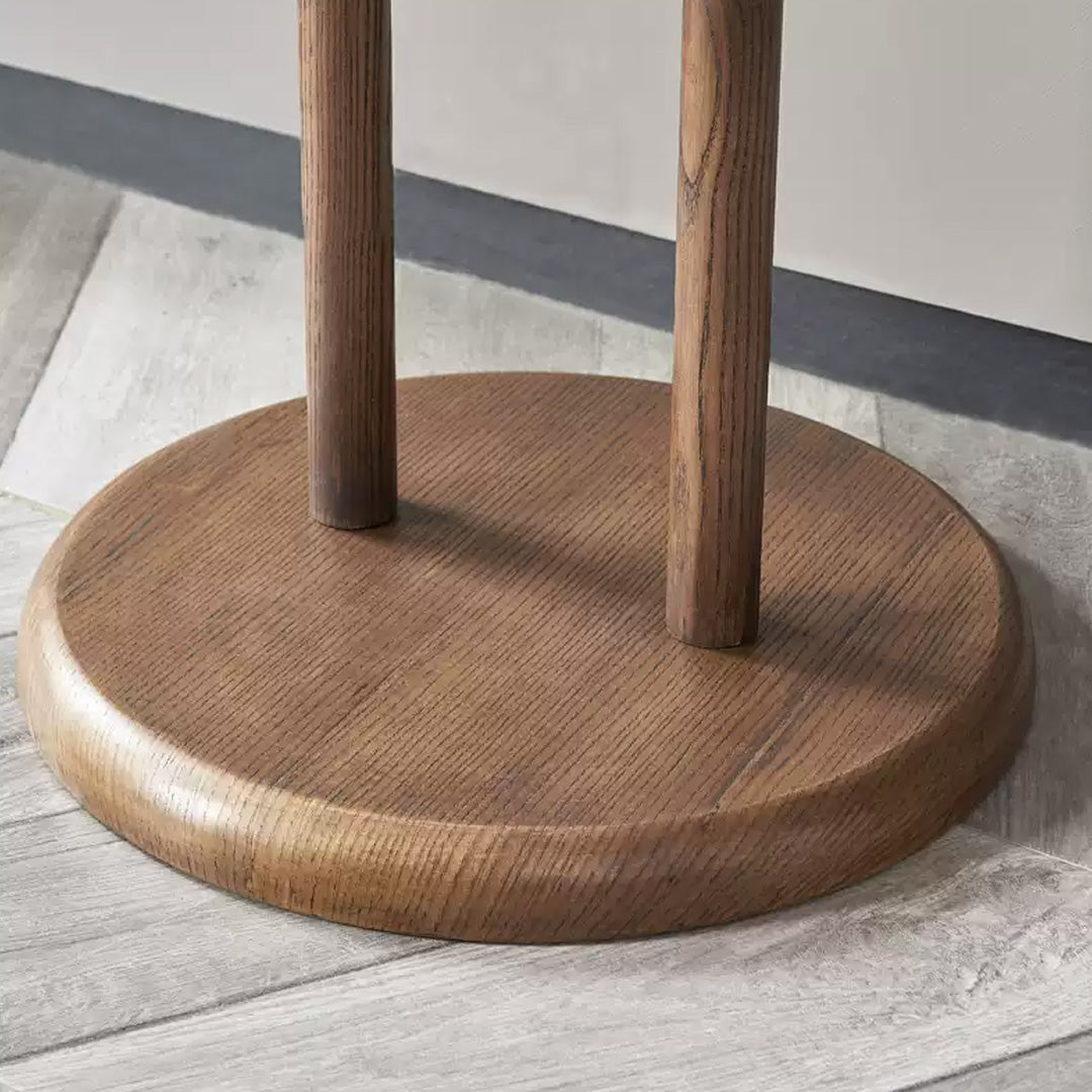 Hawthorne Walnut And Brass Coat Stand