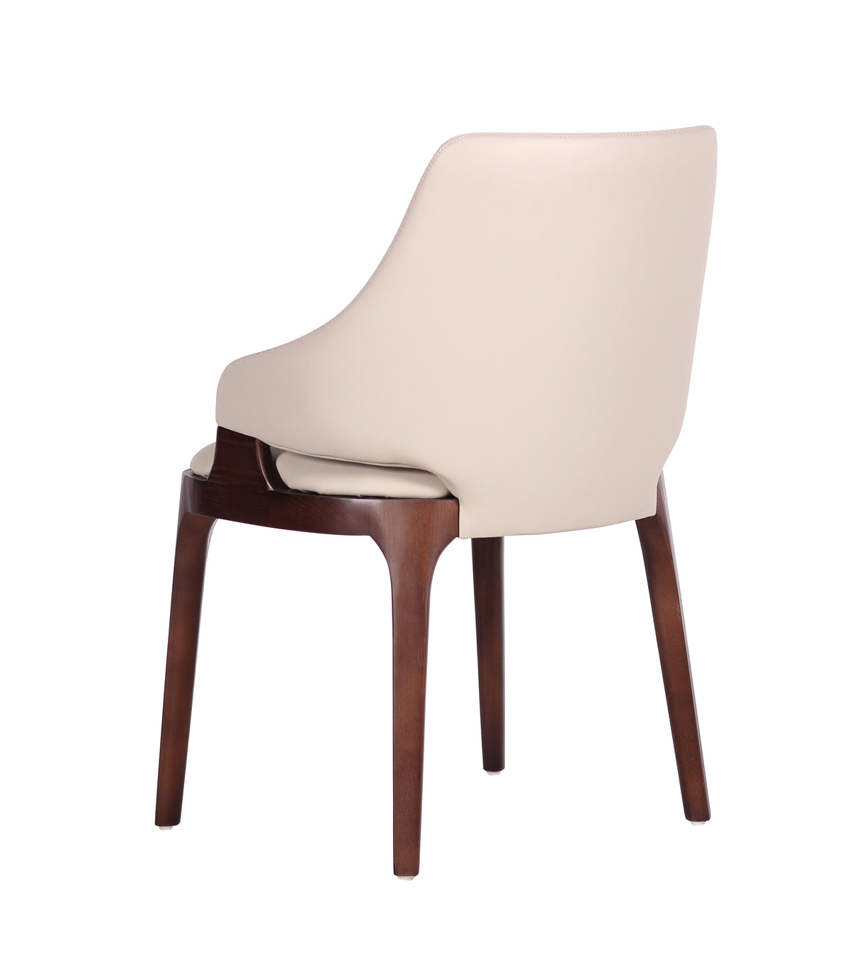 Simple Design Nordic Dining Chair Dining Room Furniture Ash Solid Wood Padded Seat Restaurant Dining Chairs For Commercial