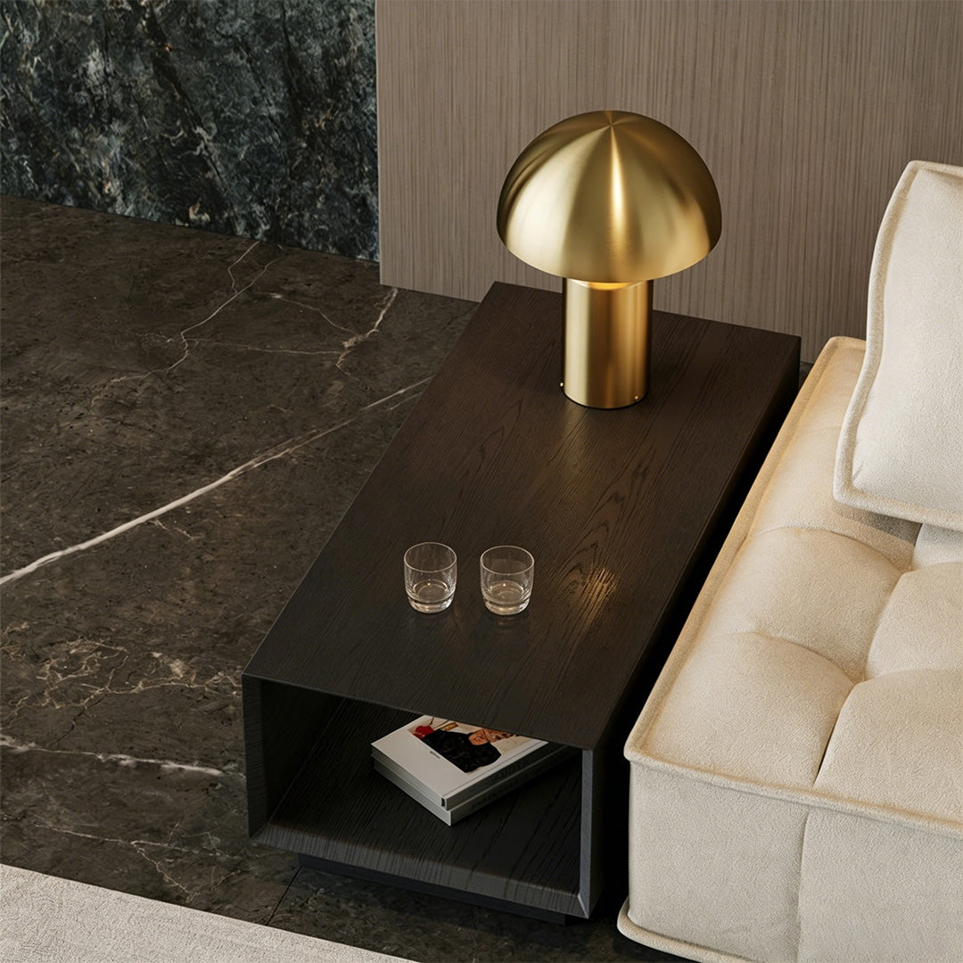 Dillon Black Wood Side Table