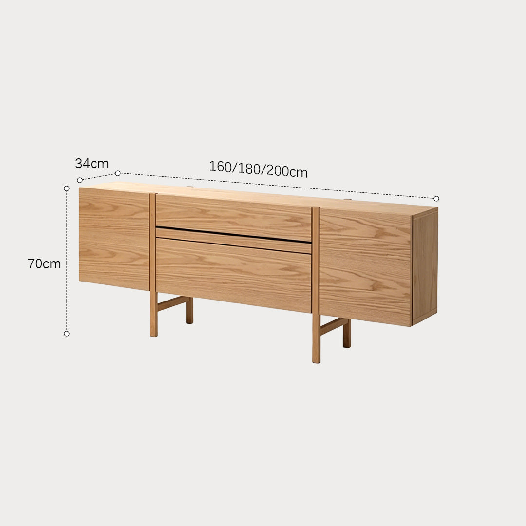 Graham Natural Wood Sideboard